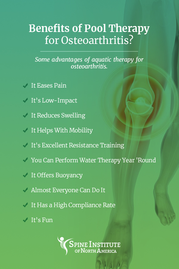 benefits of pool therapy for osteoarthritis