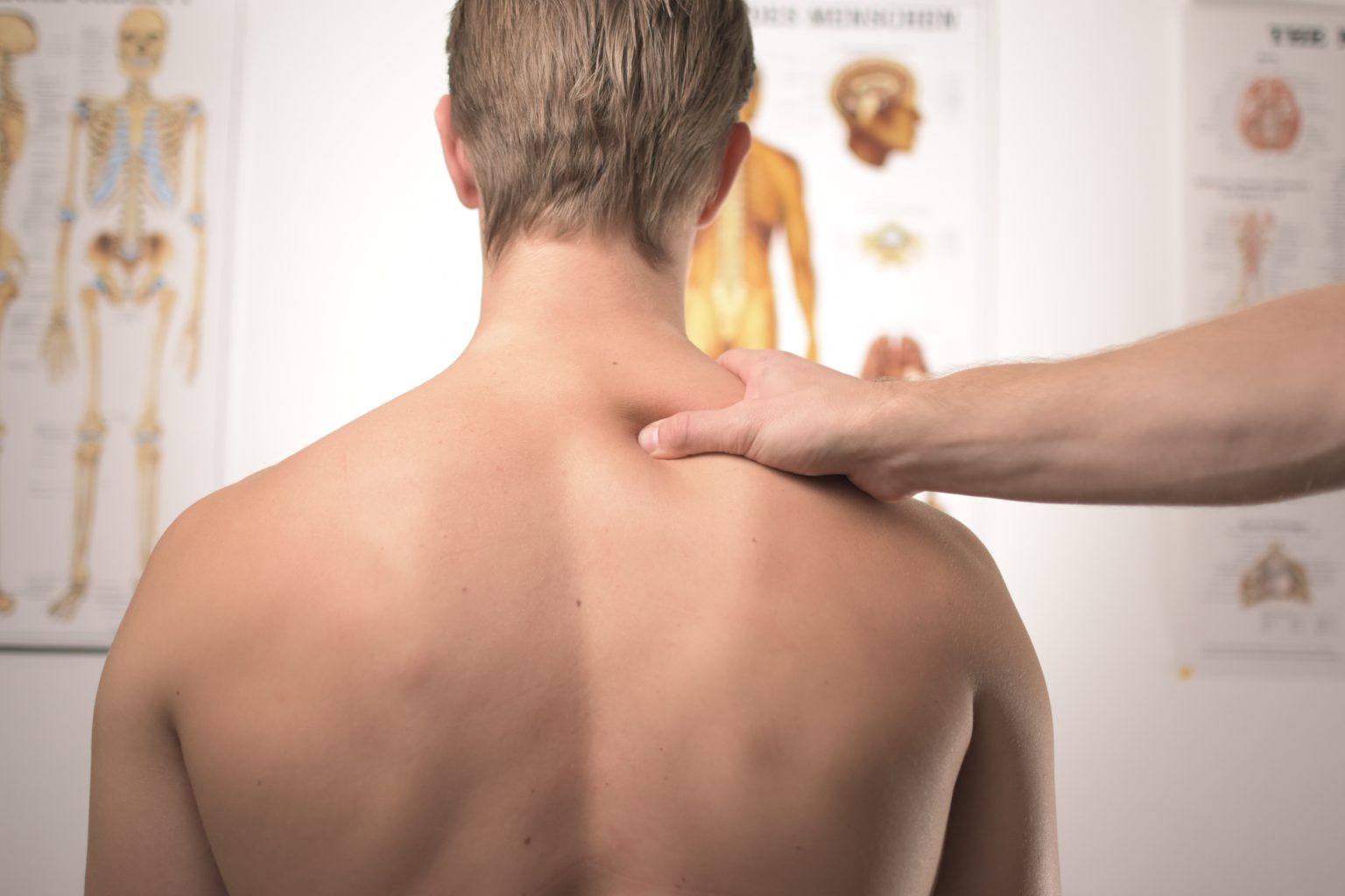cracking back of head