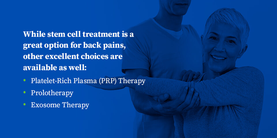 How Does Stem Cell Therapy Compare to Other Types of Regenerative Medicine for Back Pain?